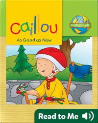 CAILLOU AS GOOD AS NEW/ECOLOGY CLUB