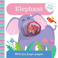 ELEPHANT WITH FUN FINGER PUPPET / LITTLE ME