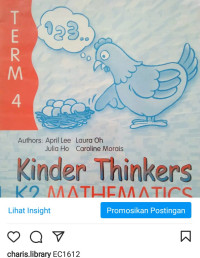 KINDER THINKERS K2 MATHEMATICS TERM 4 ACTIVITY BOOK