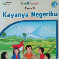 KAYANYA NEGERIKU TEMA 9 BUKU SISWA SD/MI KELAS IV