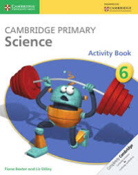 CAMBRIDGE PRIMARY SCIENCE ACTIVITY BOOK 6/CAMBRIDGE UNIVERSITY PRESS