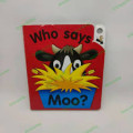 WHO SAYS MOO?/A PULL THE LEVER PICTURE BOOK